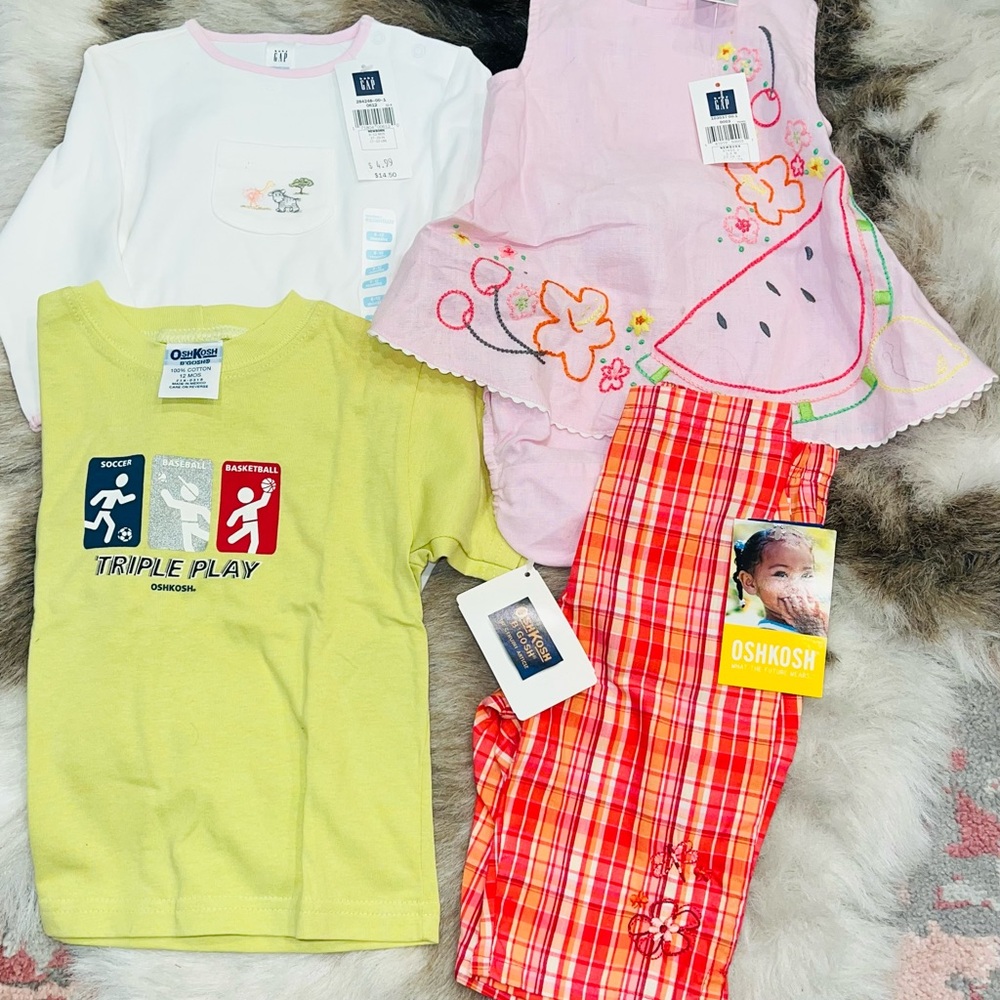 NWT - OshKosh B'gosh GAP Kids real Vintage pieces
